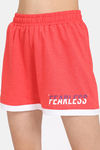 Rosaline Zest Easy Movement Shorts - Poppy Red — thumbnail 6
